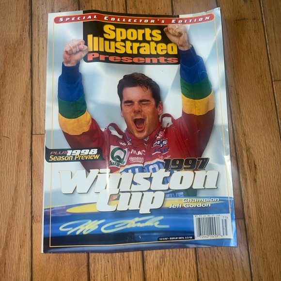 sports illustrated Magazine presents Winston Cup 1997 Jeff Gordon special collec - Picture 1 of 5